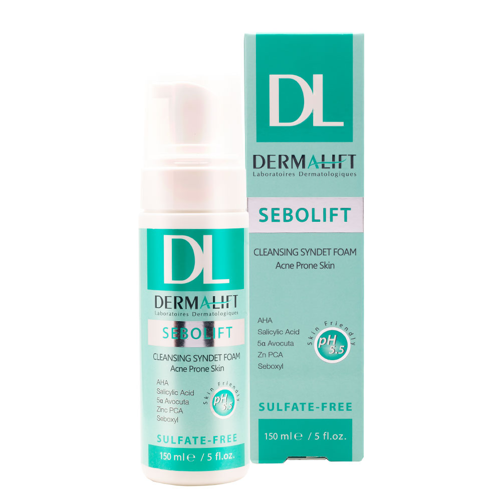 فوم شستشو پوست چرب درمالیفت (سبولیفت)SEBOLIFT DERMALIFT