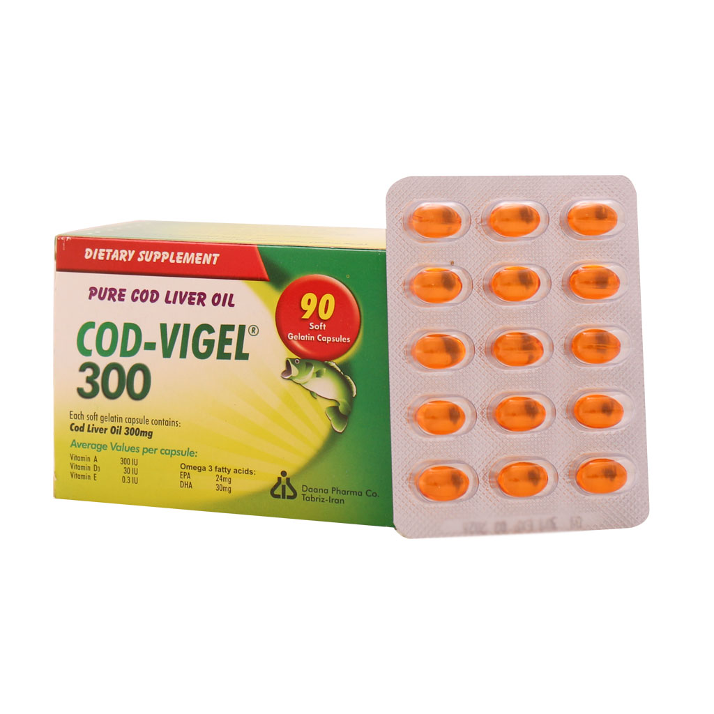 کاد ویژل 300میلی گرم  COD-VIGEL 300