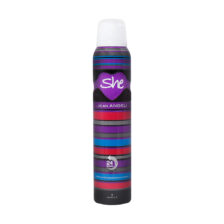 اسپری خوشبو کننده بدن زنانه مدل آنجل شی SHE CLUBBER BODY SPRAY FOR WOMEN