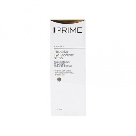 کانسیلر دور چشم پرایم ۱۵ میل Prime Trio Active Eye Concealer