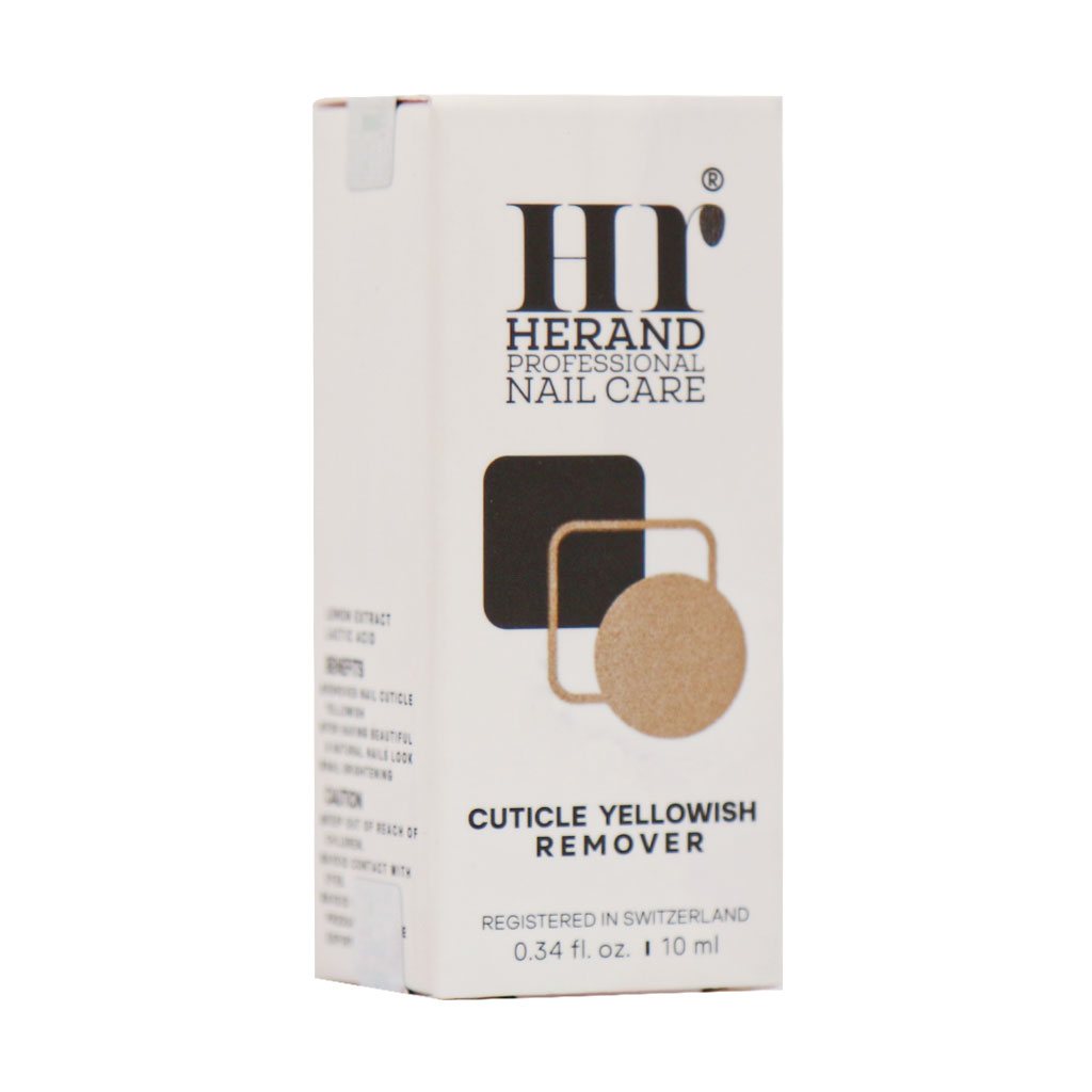 محلول رفع زردی ناخن هراند Herand cuticle