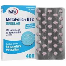 متافولیک پلاس ب12 رگولارMetafolic Plus B12 Regular