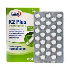 قرص کا2 پلاس یوروویتال K2 Plus