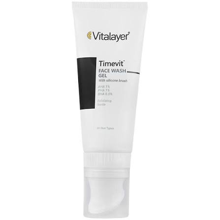 ژل شستشوی صورت تایم ویت ویتالایر Timevit vitalayer